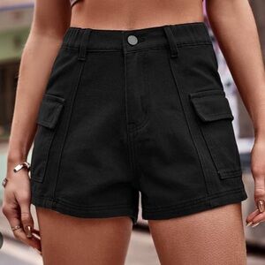 HG Black Women’s Shorts With Pockets Size Small